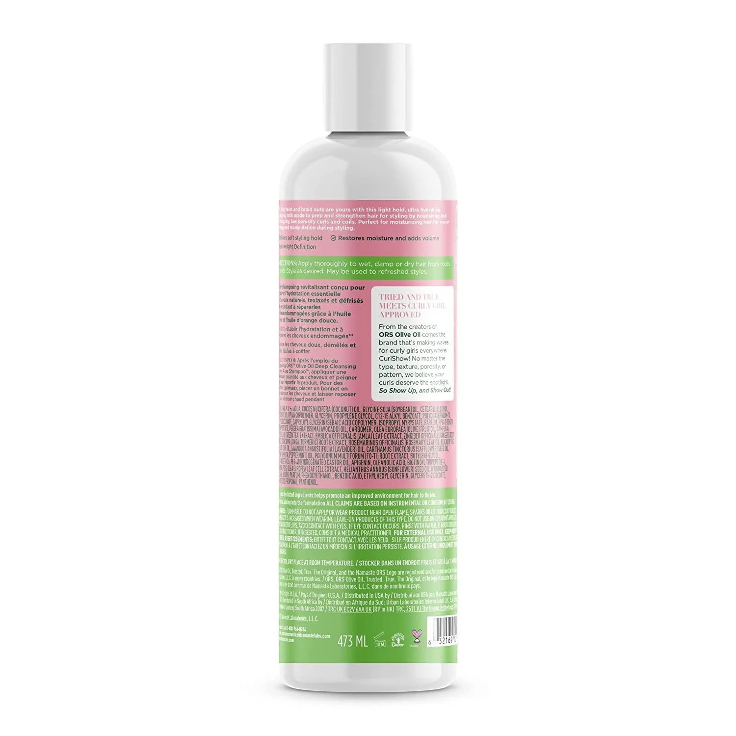 ORS Olive Oil Curlshow Curl Style Milk for Strength & Length (16.0 oz) - Image 3